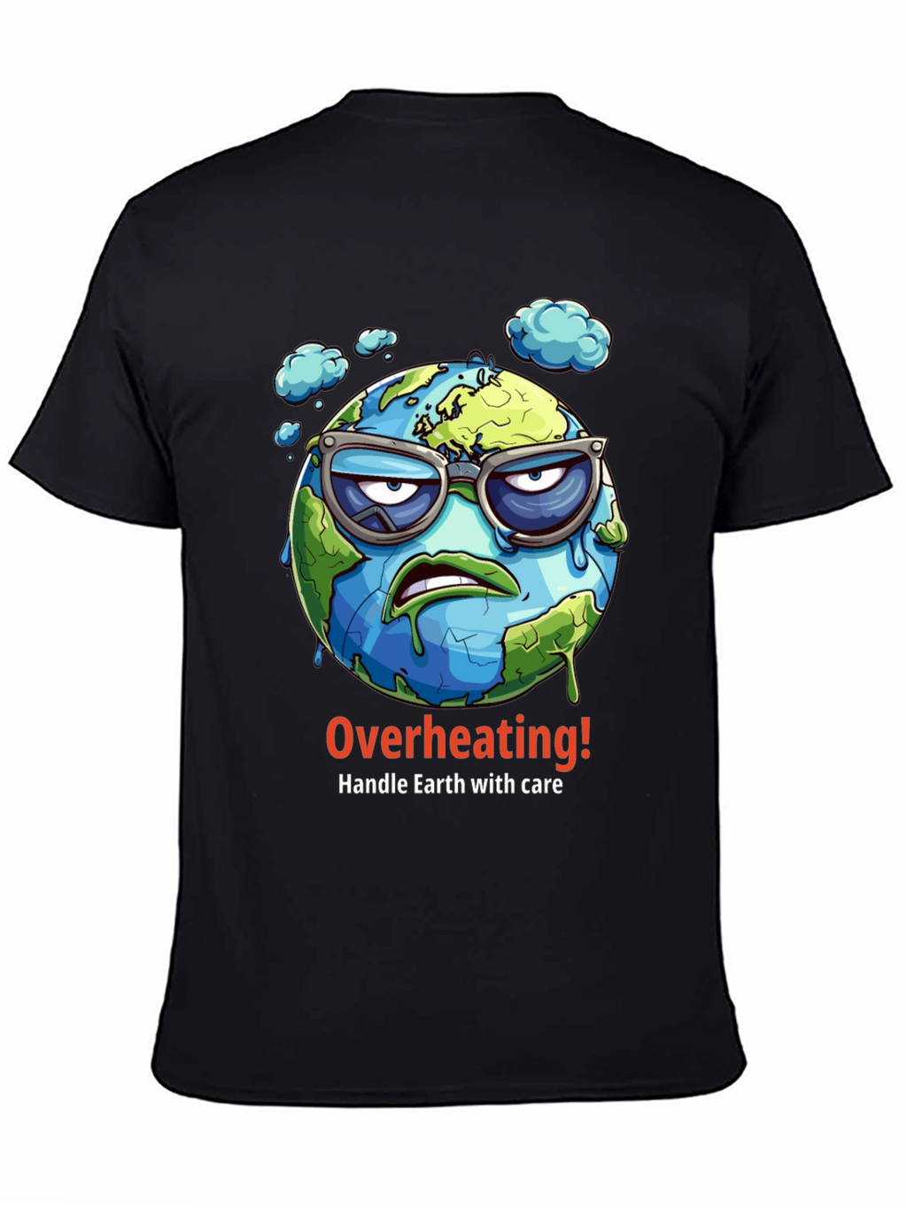 Overheating Earth Graphic T-Shirt