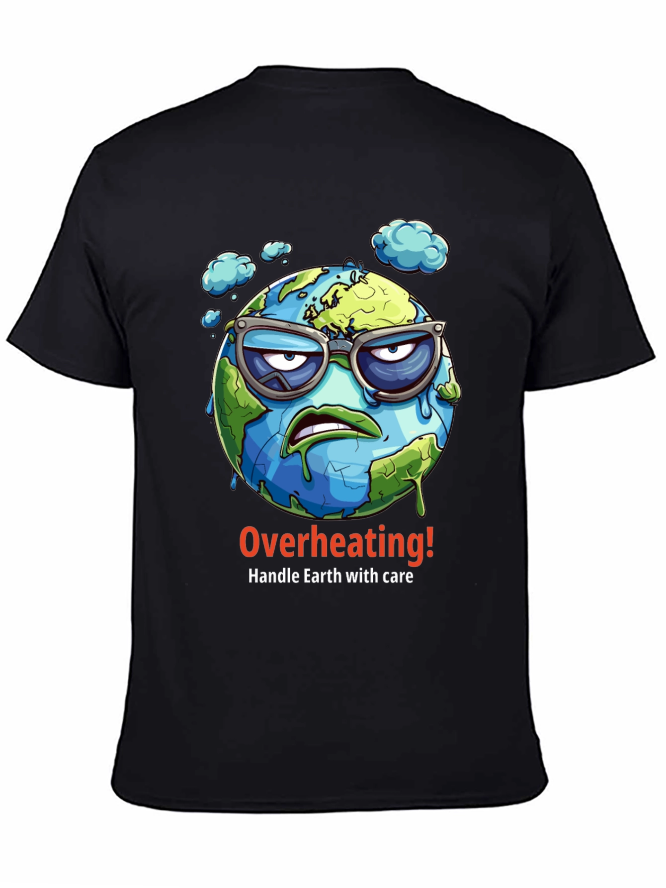 Overheating Earth Graphic T-Shirt