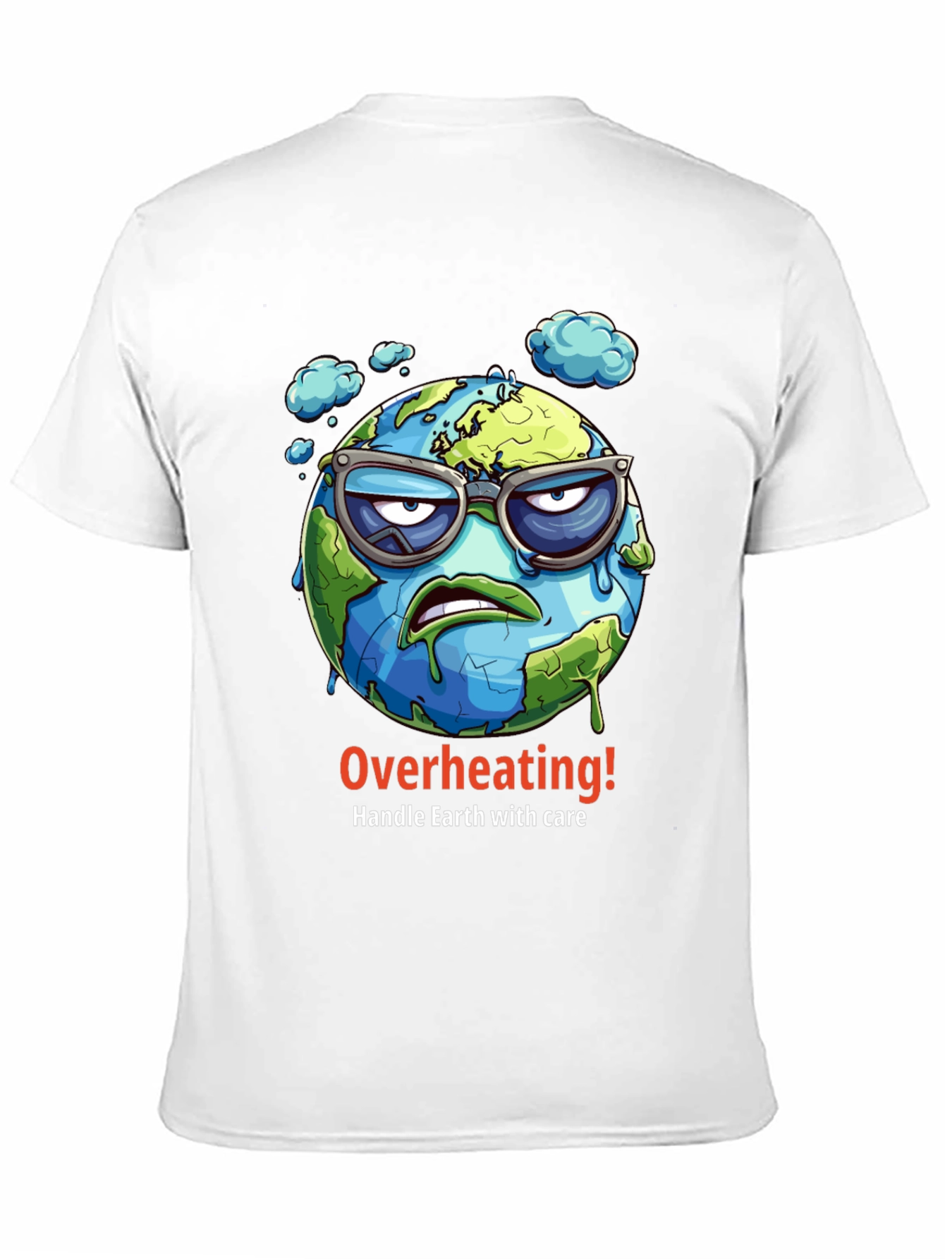 Overheating Earth Graphic T-Shirt