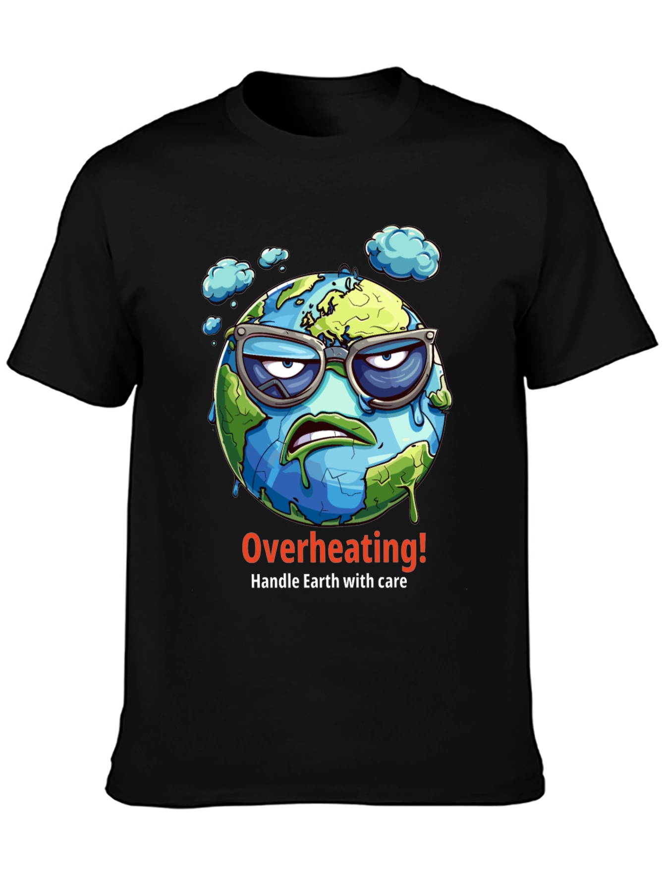 Overheating Earth Graphic T-Shirt