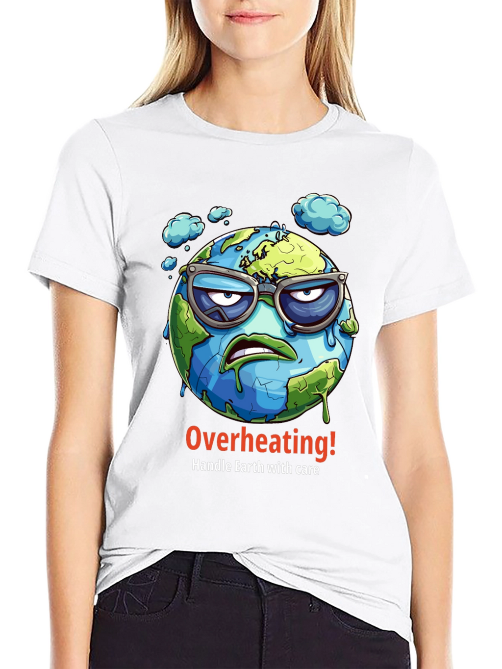 Overheating Earth Graphic T-Shirt