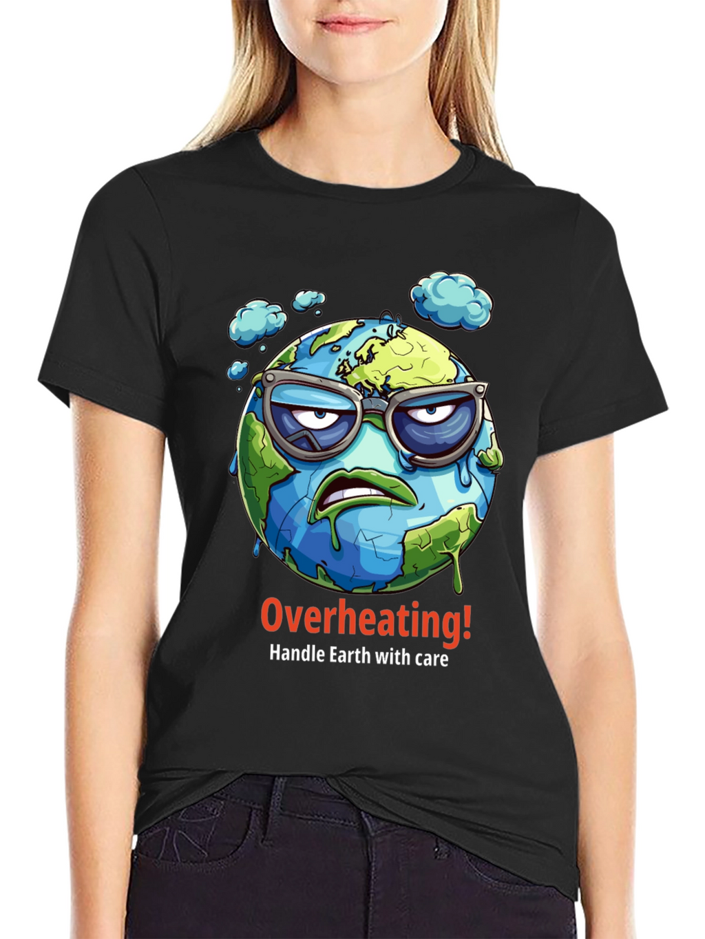 Overheating Earth Graphic T-Shirt