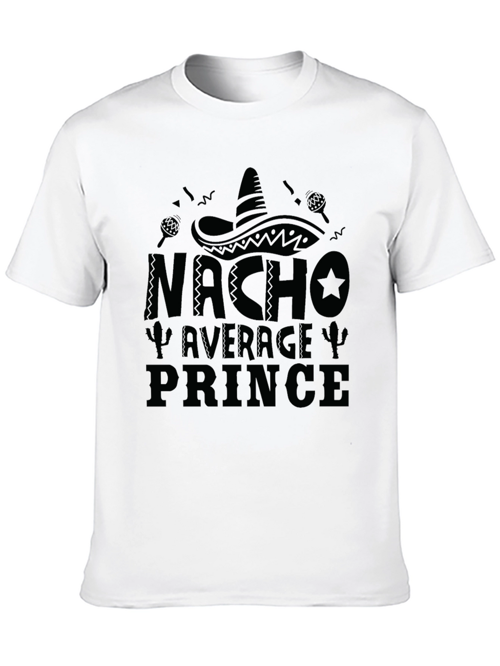 Nacho Average Prince Graphic T-Shirt