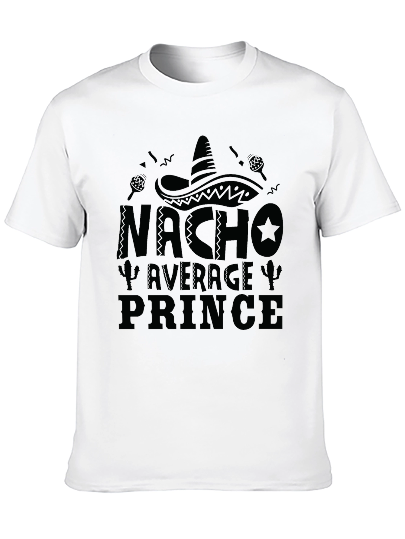 Nacho Average Prince Graphic T-Shirt