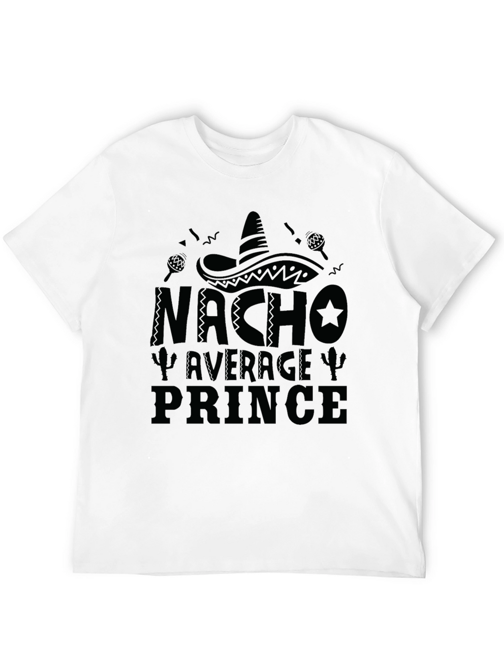 Nacho Average Prince Graphic T-Shirt