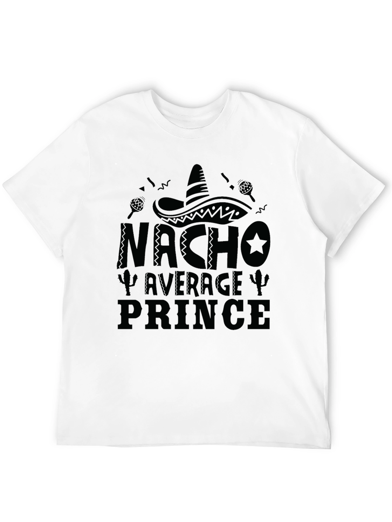Nacho Average Prince Graphic T-Shirt