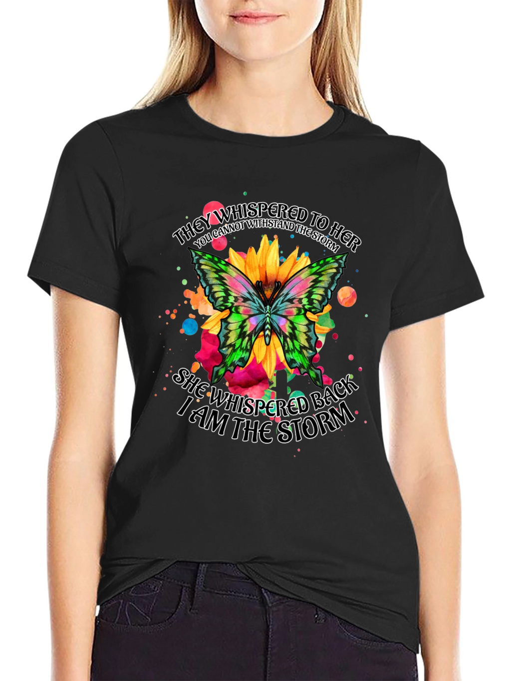 I am the Storm Butterfly Graphic Tee