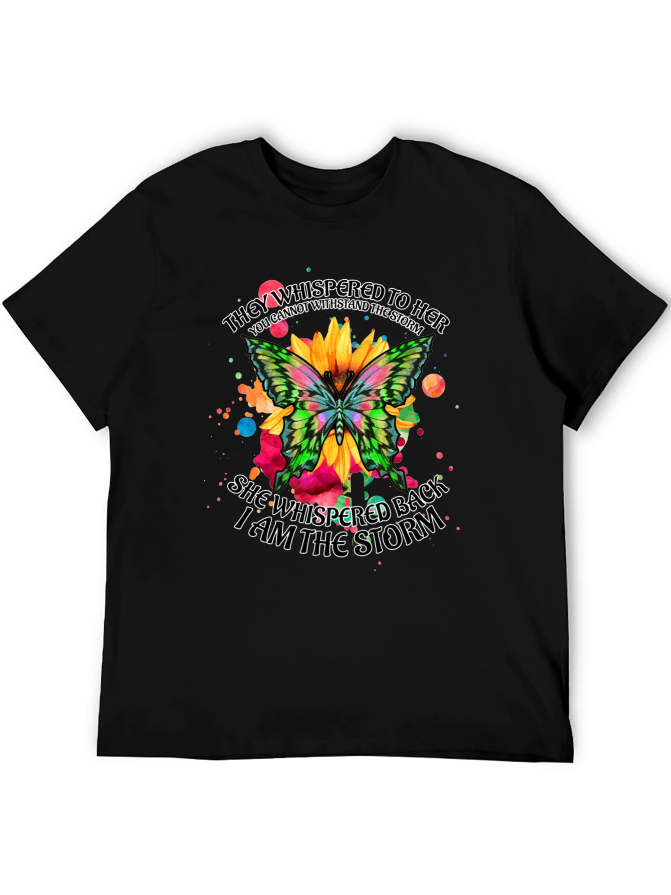 I am the Storm Butterfly Graphic Tee