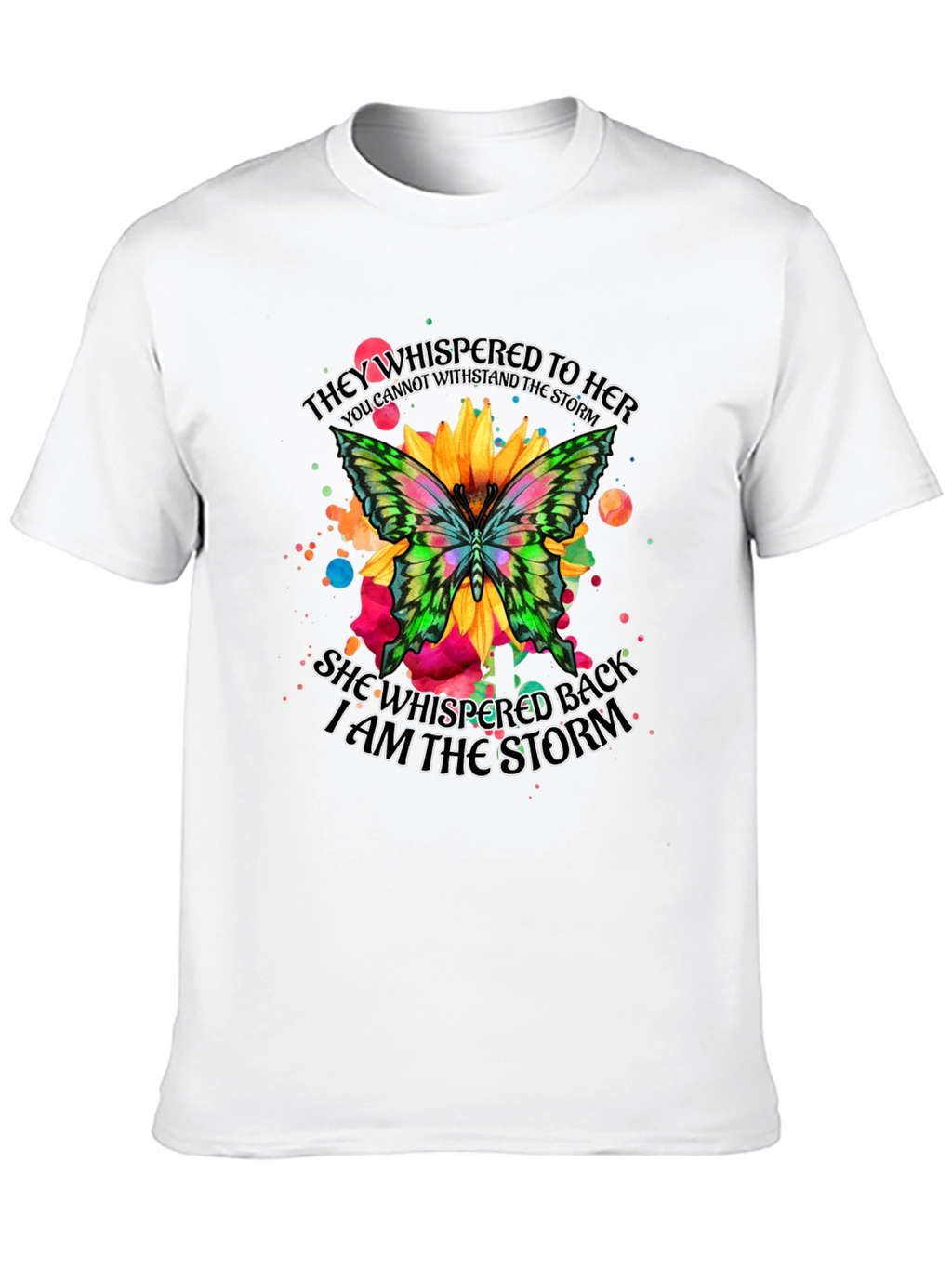 I am the Storm Butterfly Graphic Tee