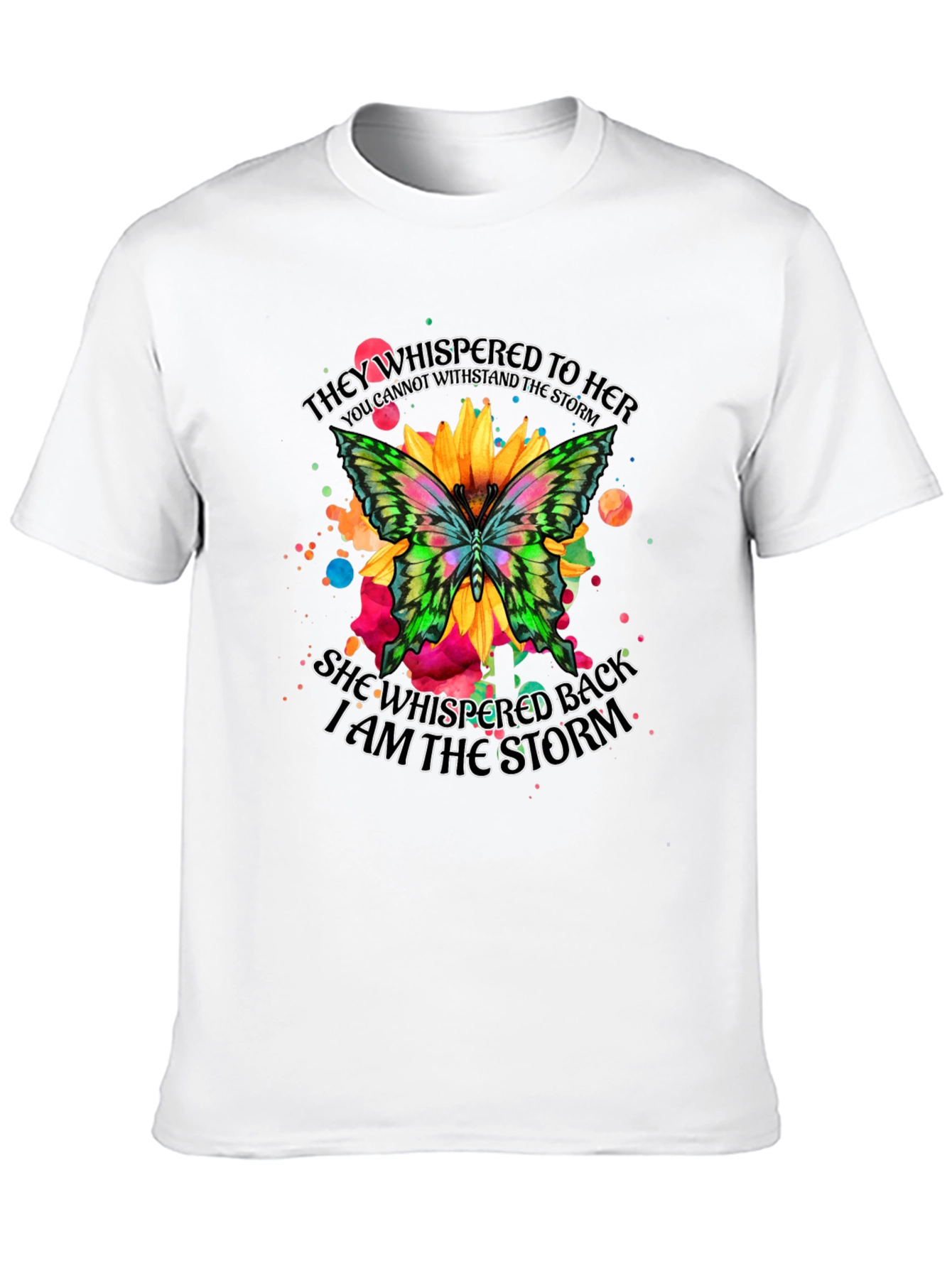I am the Storm Butterfly Graphic Tee