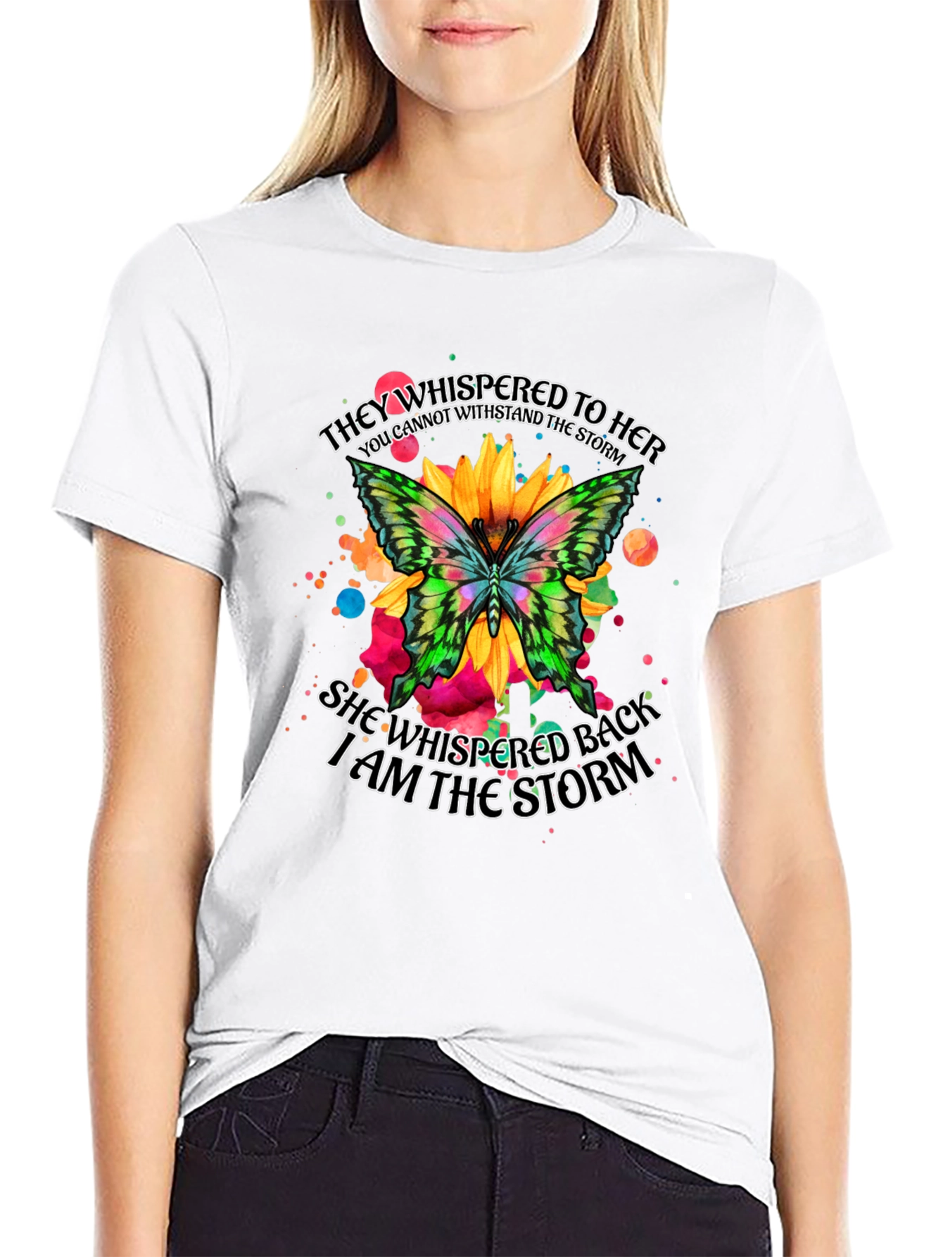 I am the Storm Butterfly Graphic Tee
