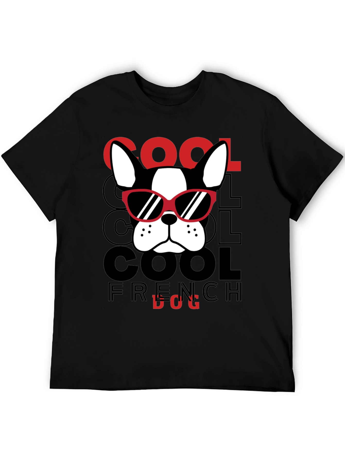 Cool French Bulldog Graphic Tee - Trendy Dog Lover Shirt
