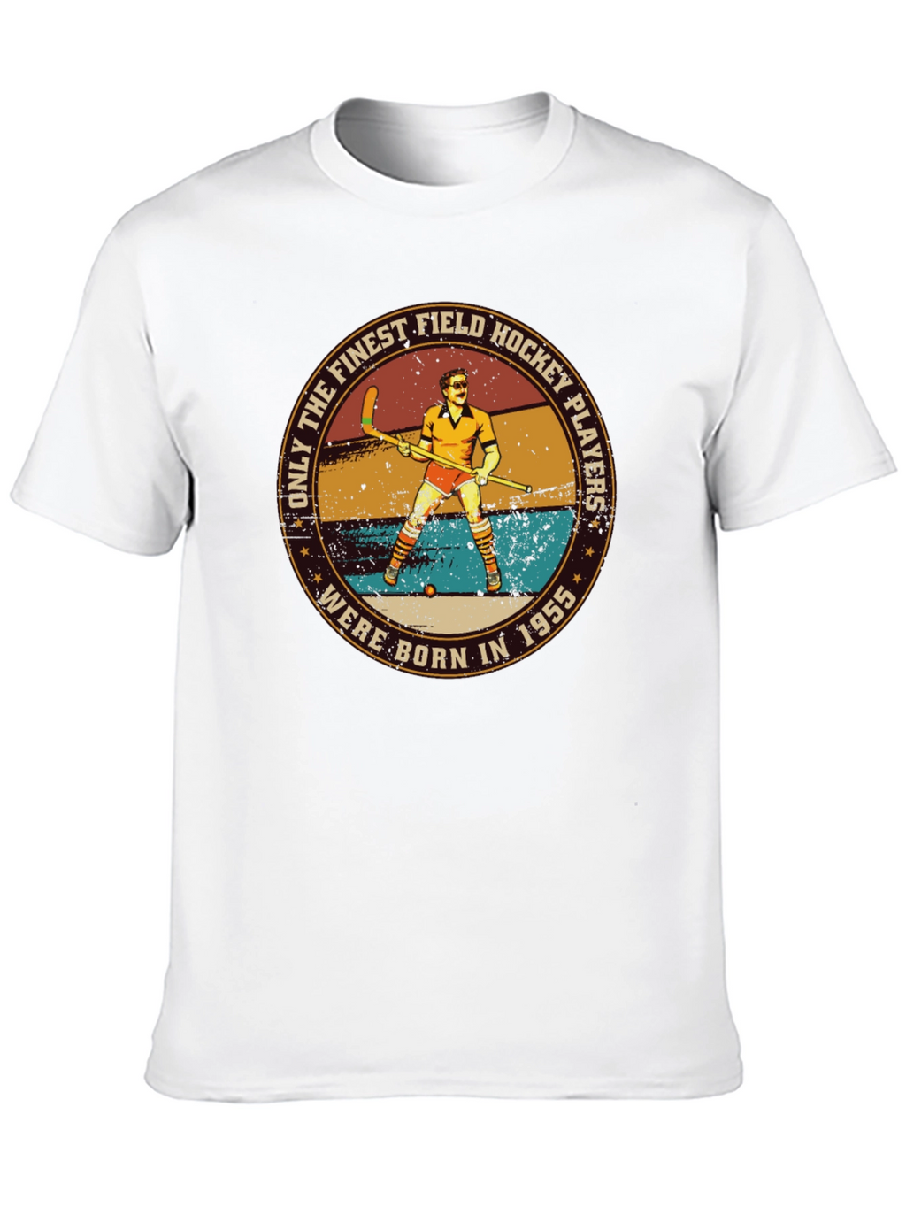 Field Hockey Player 1955 Graphic T-Shirt