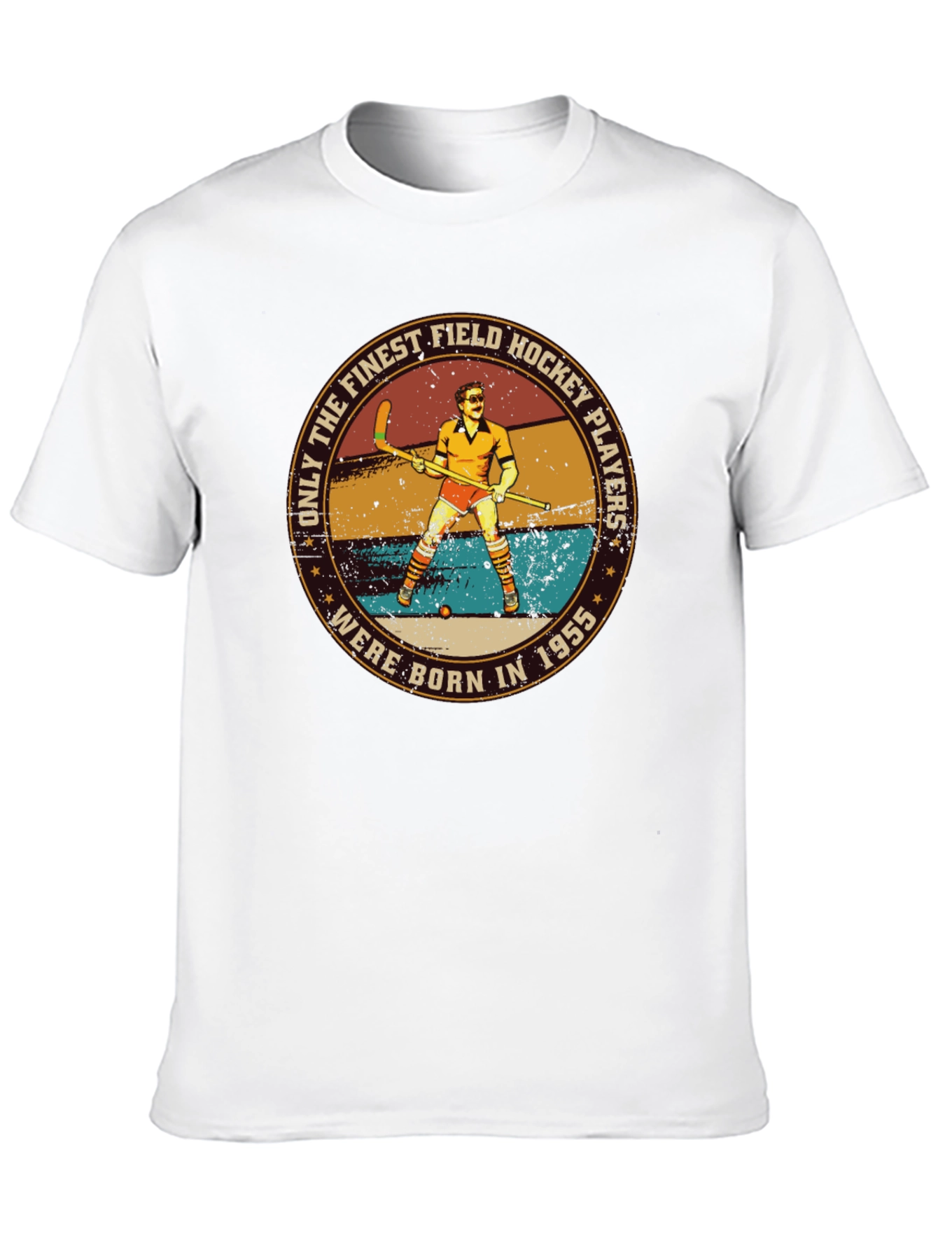 Field Hockey Player 1955 Graphic T-Shirt