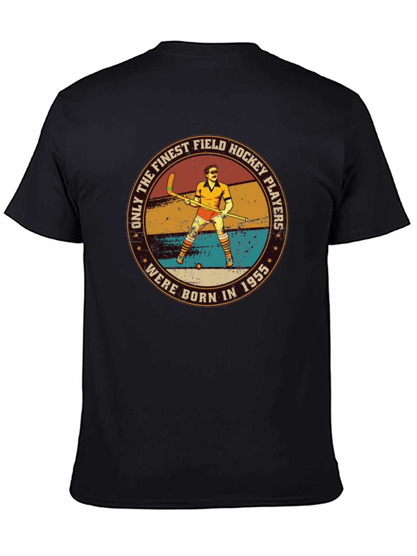 Field Hockey Player 1955 Graphic T-Shirt