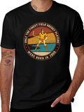 Field Hockey Player 1955 Graphic T-Shirt