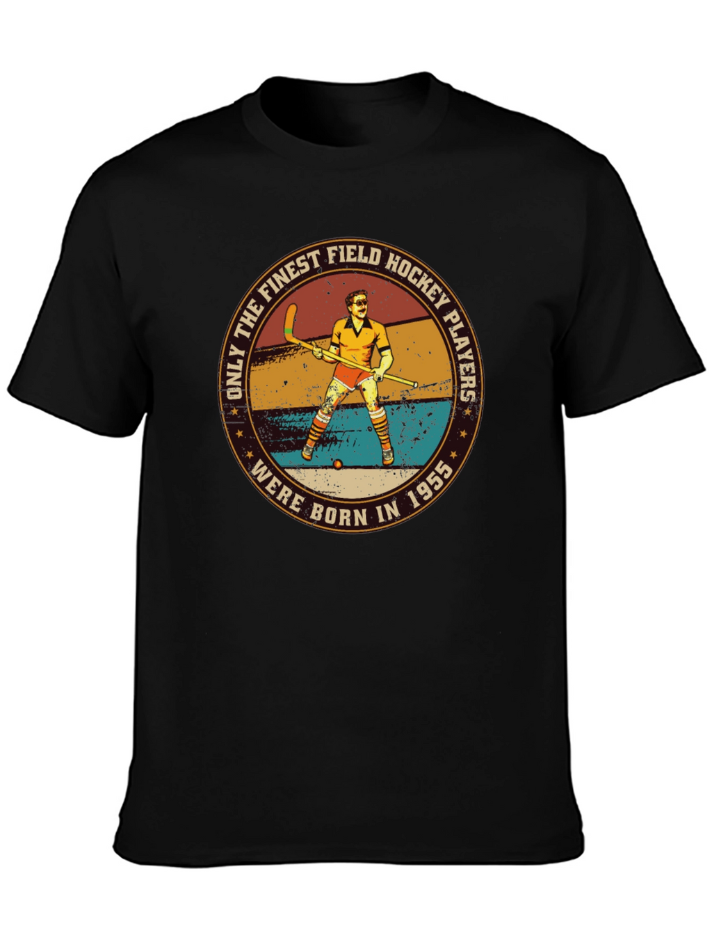 Field Hockey Player 1955 Graphic T-Shirt