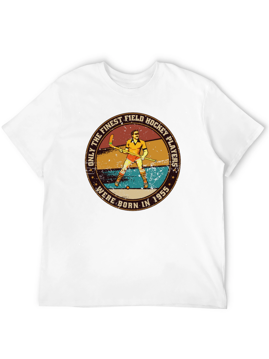 Field Hockey Player 1955 Graphic T-Shirt