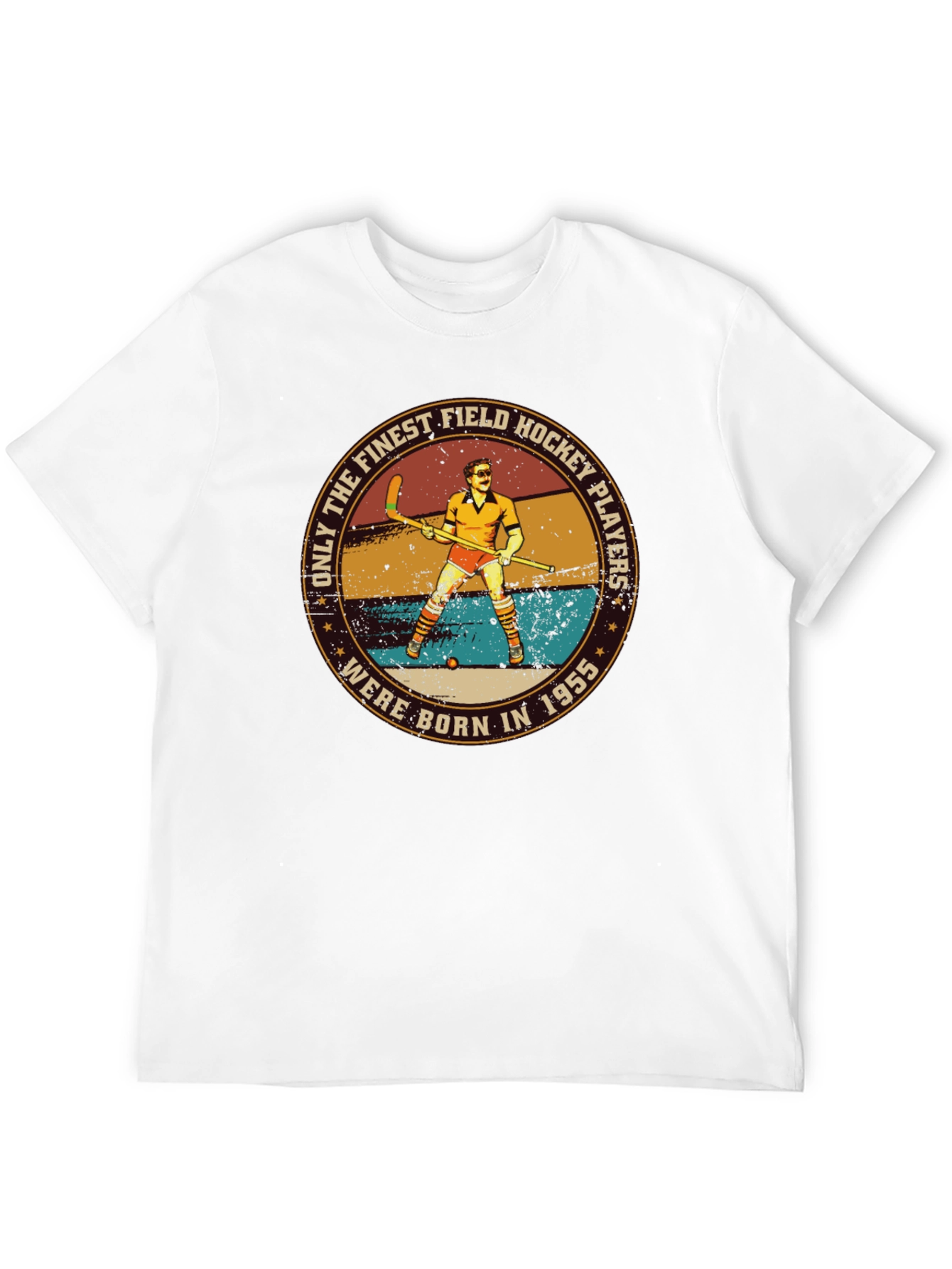 Field Hockey Player 1955 Graphic T-Shirt