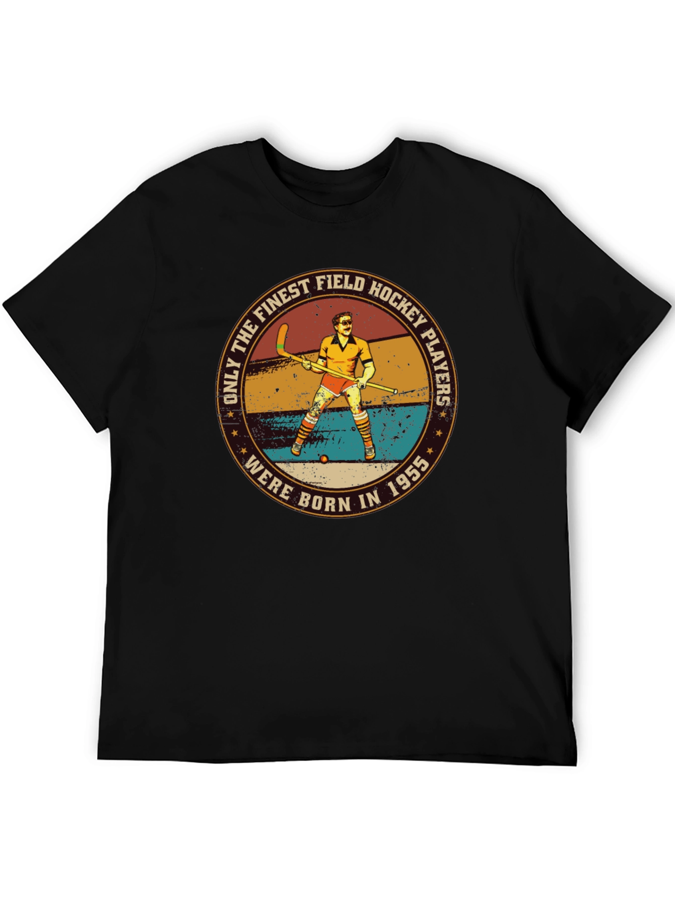 Field Hockey Player 1955 Graphic T-Shirt