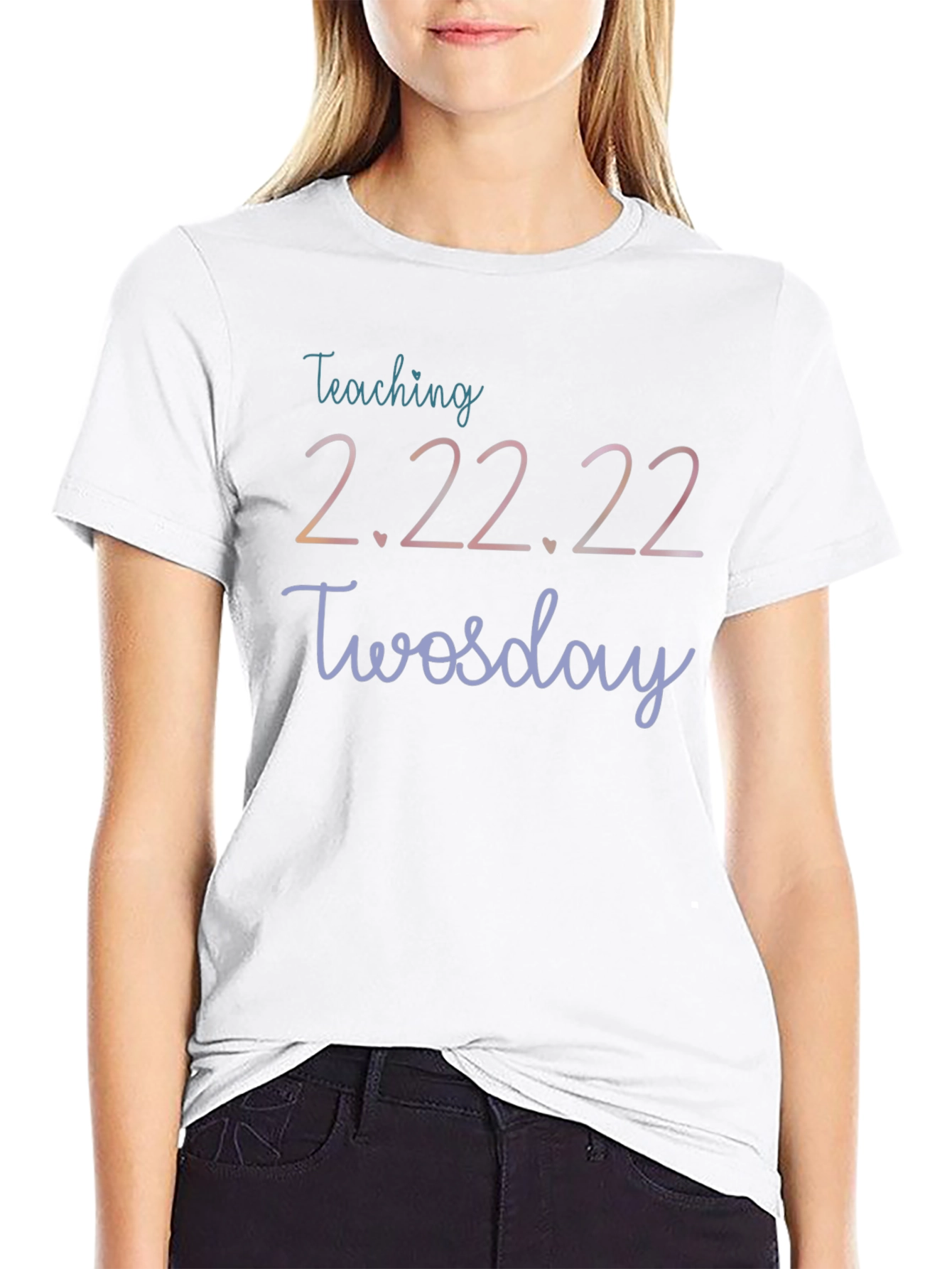 Teaching 2.22.22 Twosday T-Shirt