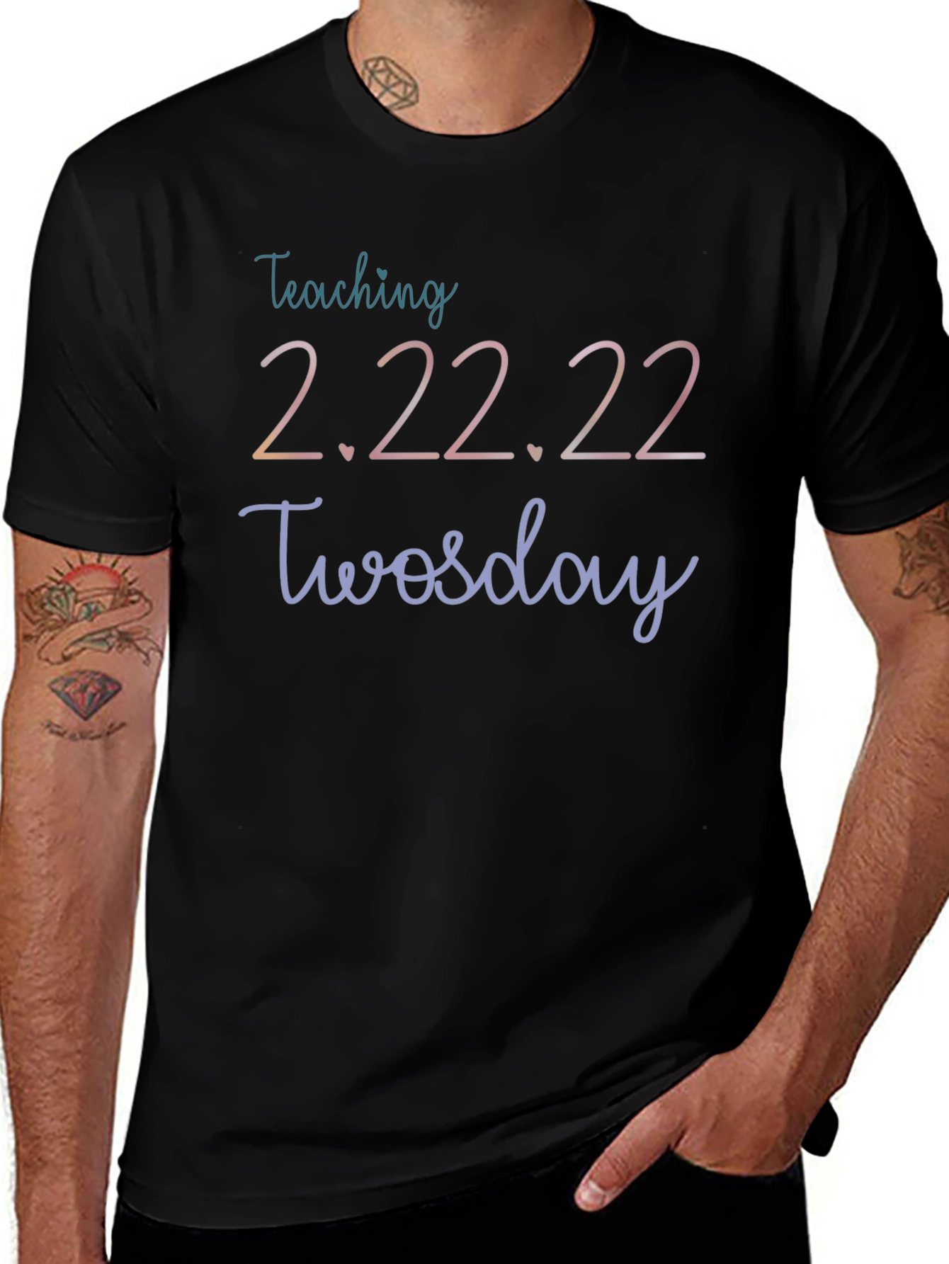Teaching 2.22.22 Twosday T-Shirt