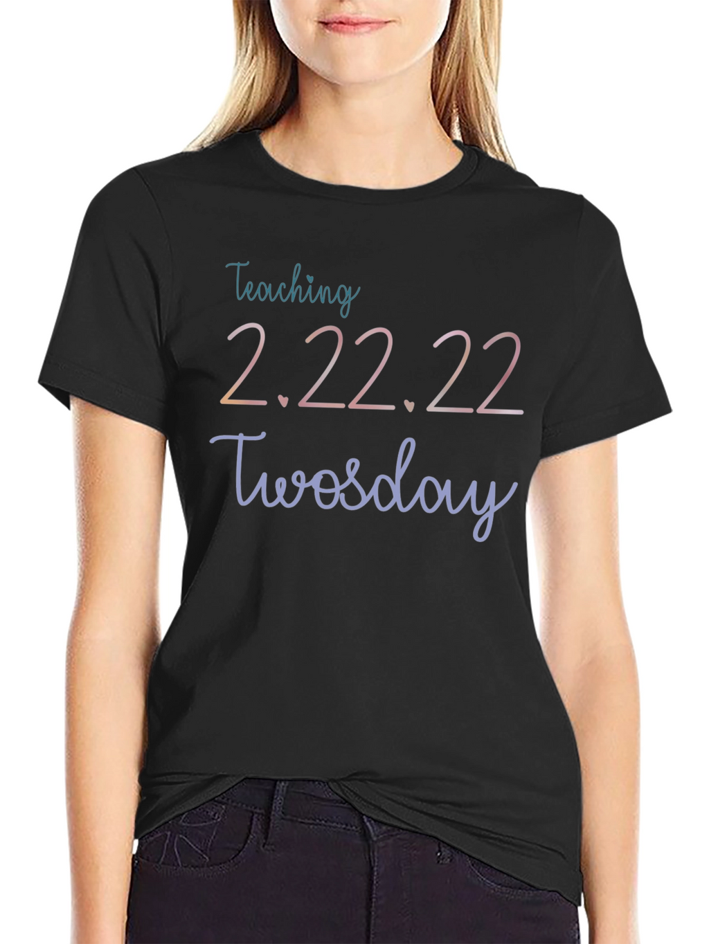 Teaching 2.22.22 Twosday T-Shirt