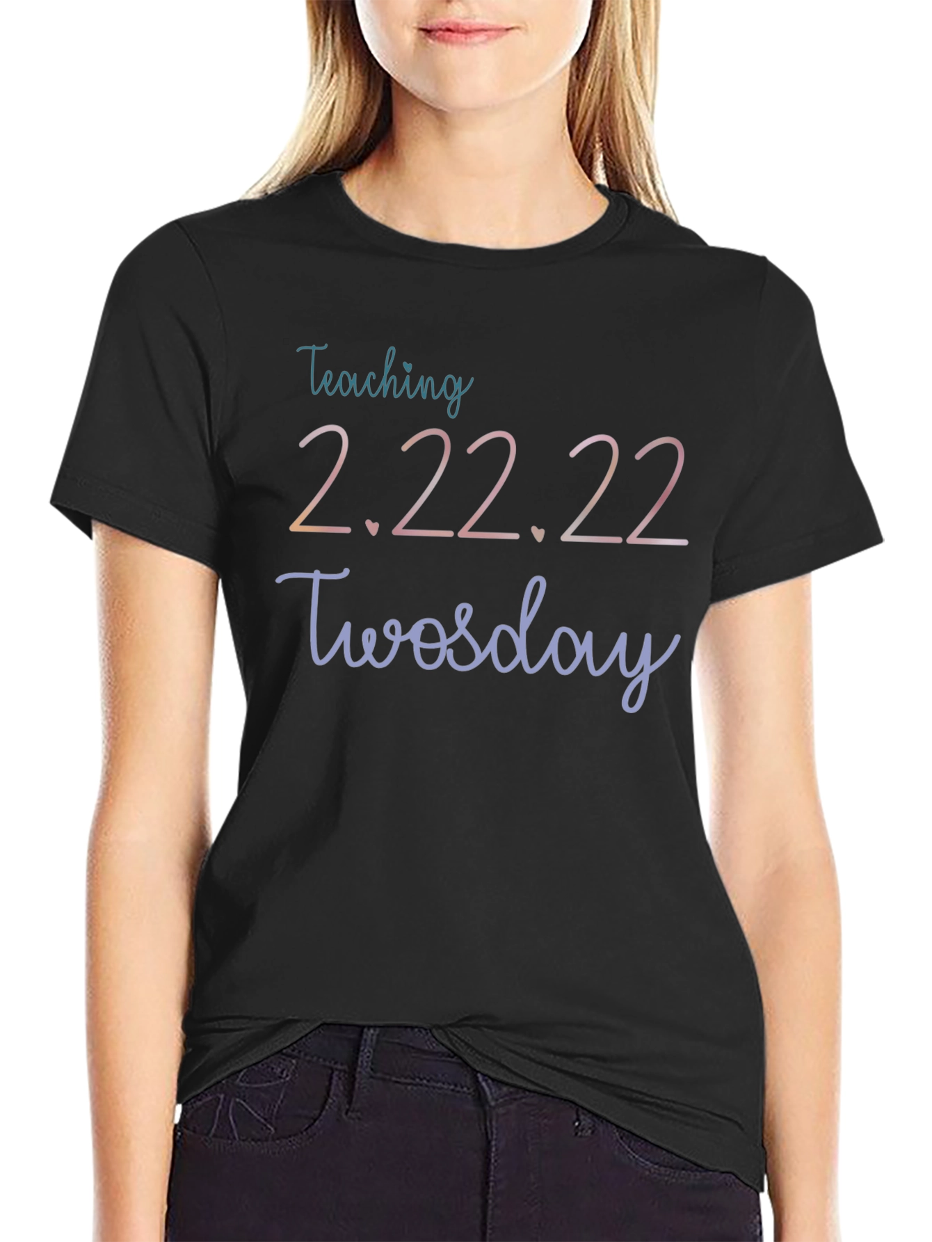 Teaching 2.22.22 Twosday T-Shirt