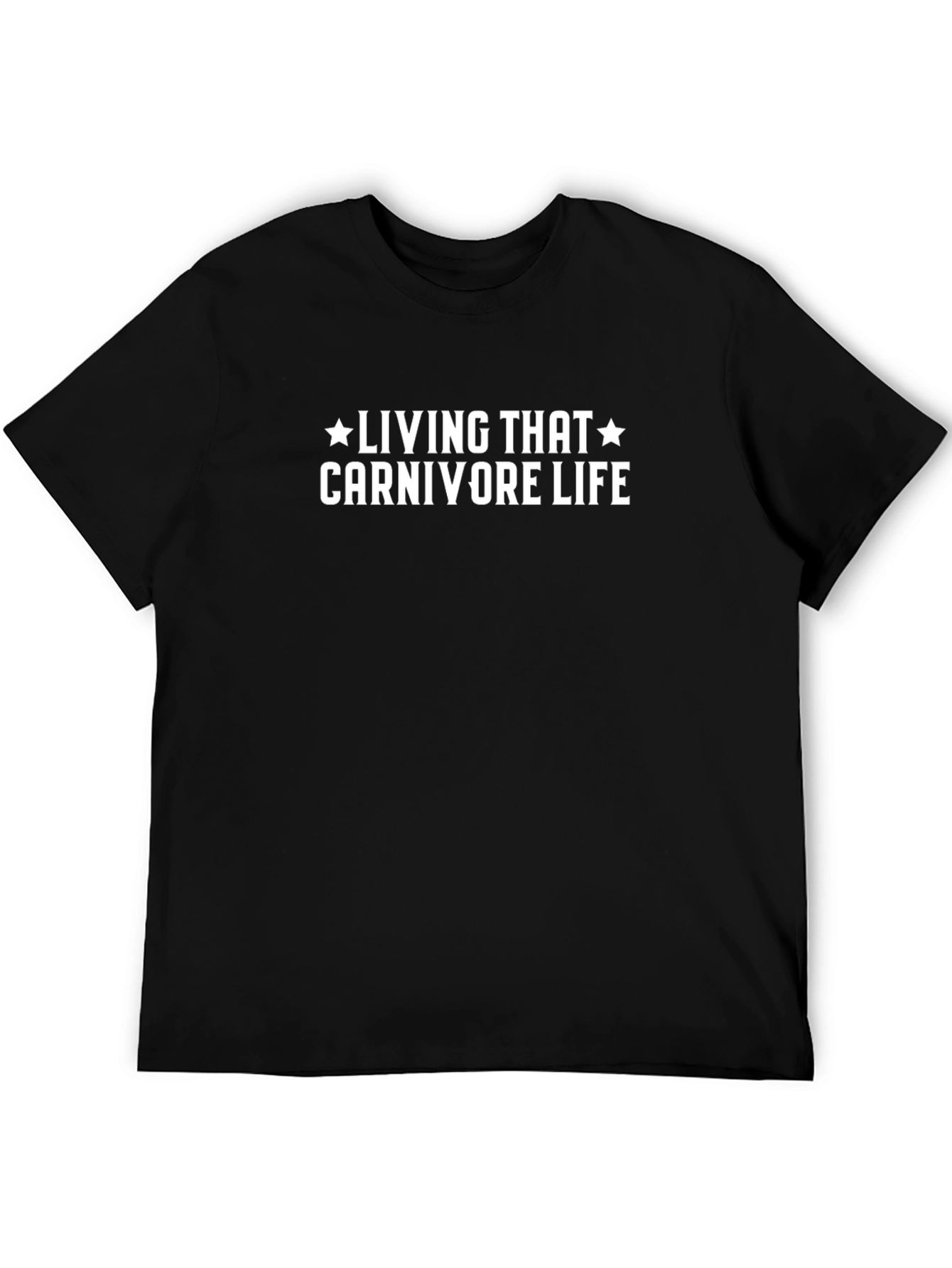 Carnivore Life Graphic Tee - Black T-Shirt