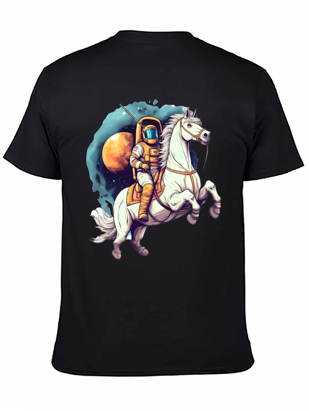 Astronaut Riding Horse T-Shirt