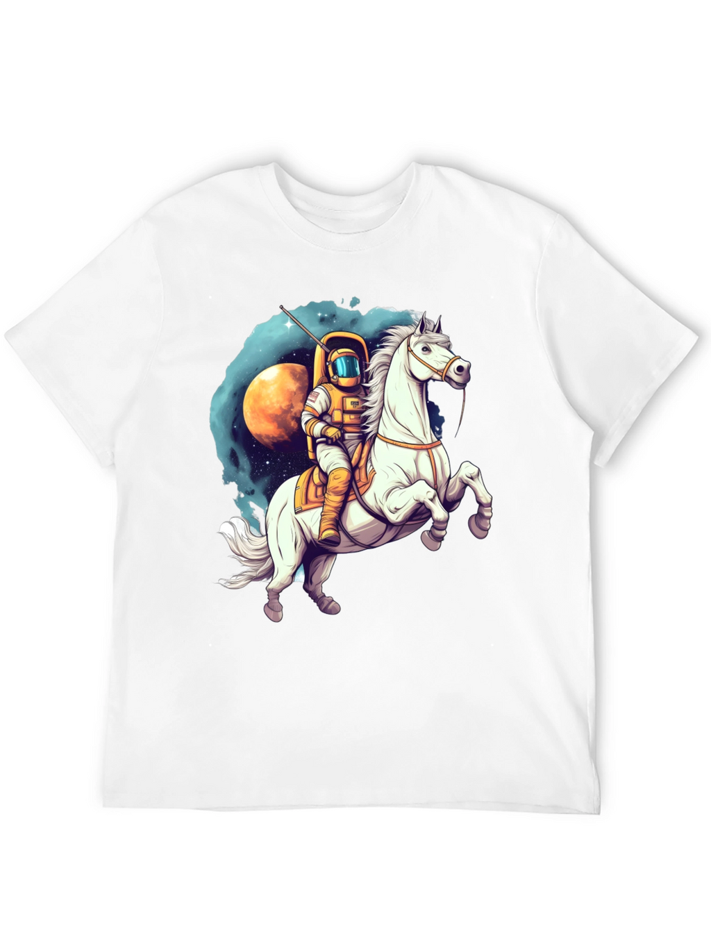 Astronaut Riding Horse T-Shirt