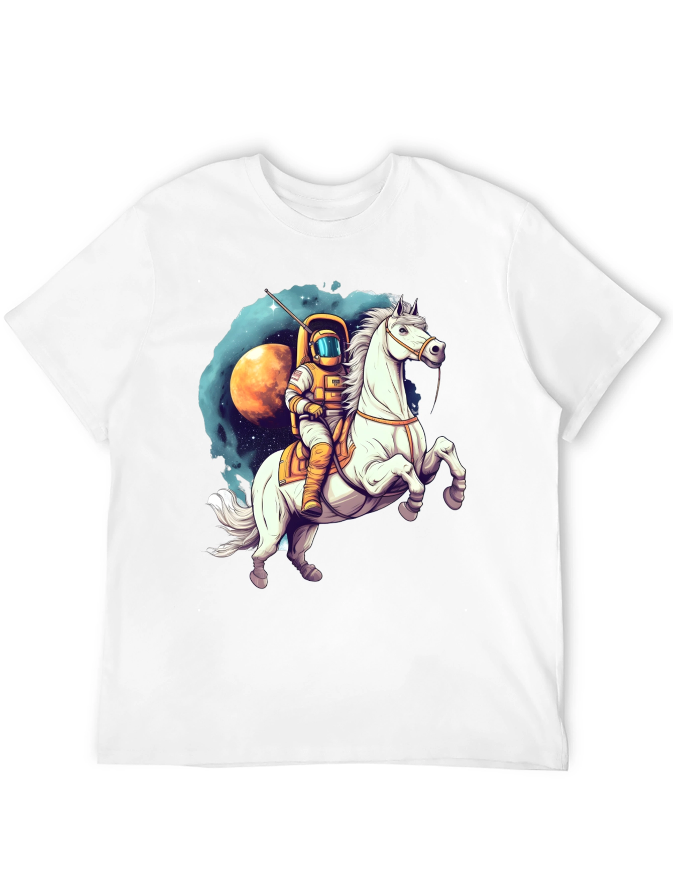 Astronaut Riding Horse T-Shirt
