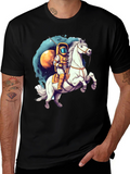 Astronaut Riding Horse T-Shirt