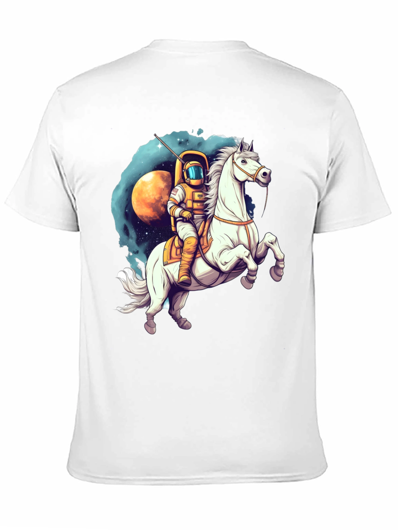 Astronaut Riding Horse T-Shirt