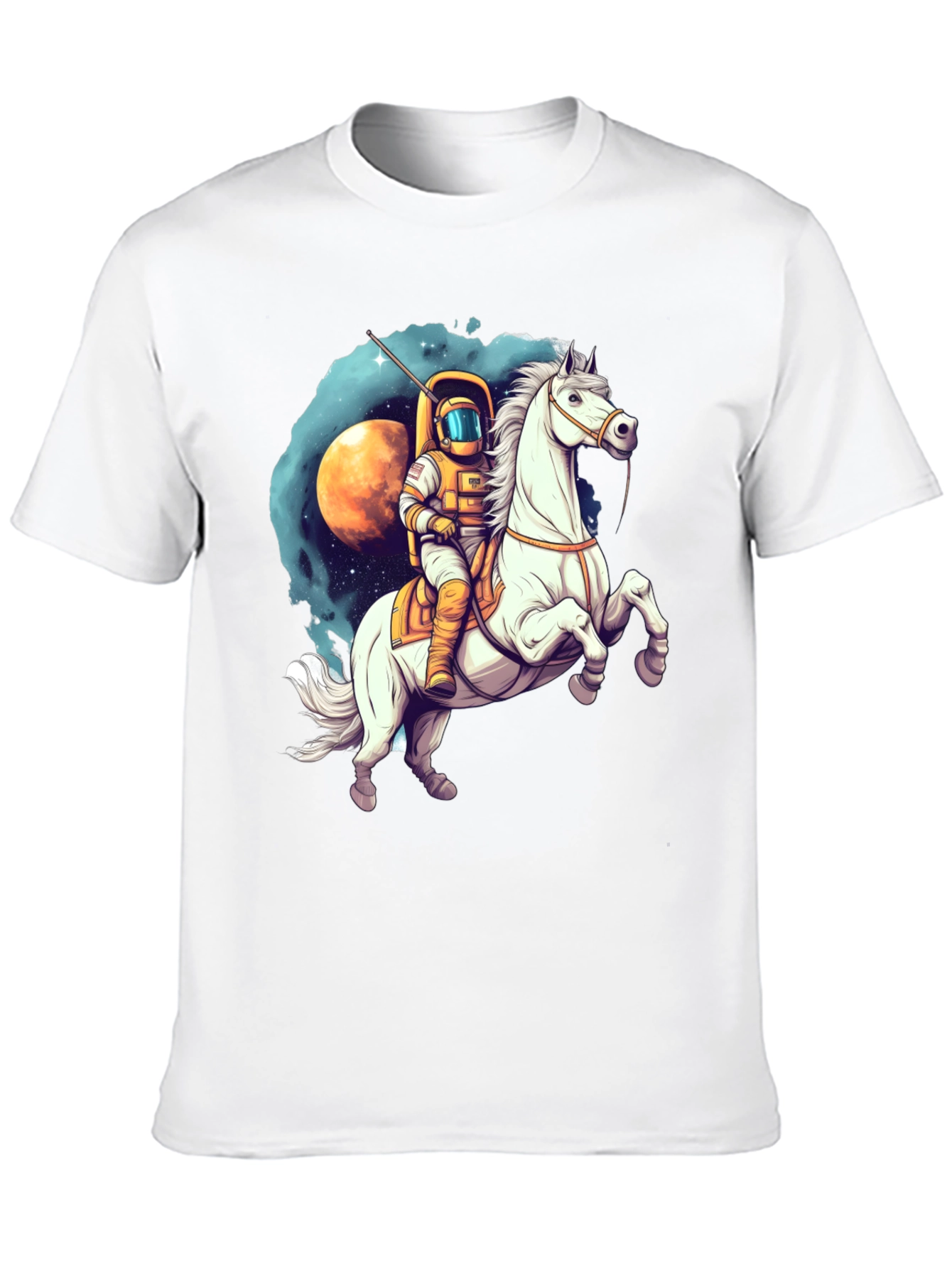 Astronaut Riding Horse T-Shirt