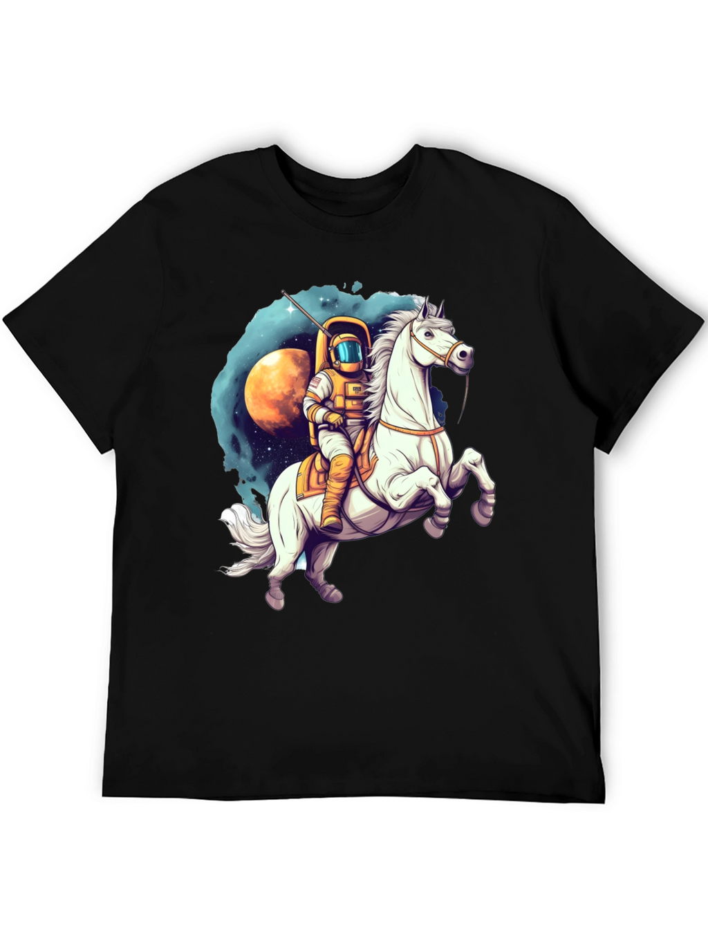 Astronaut Riding Horse T-Shirt