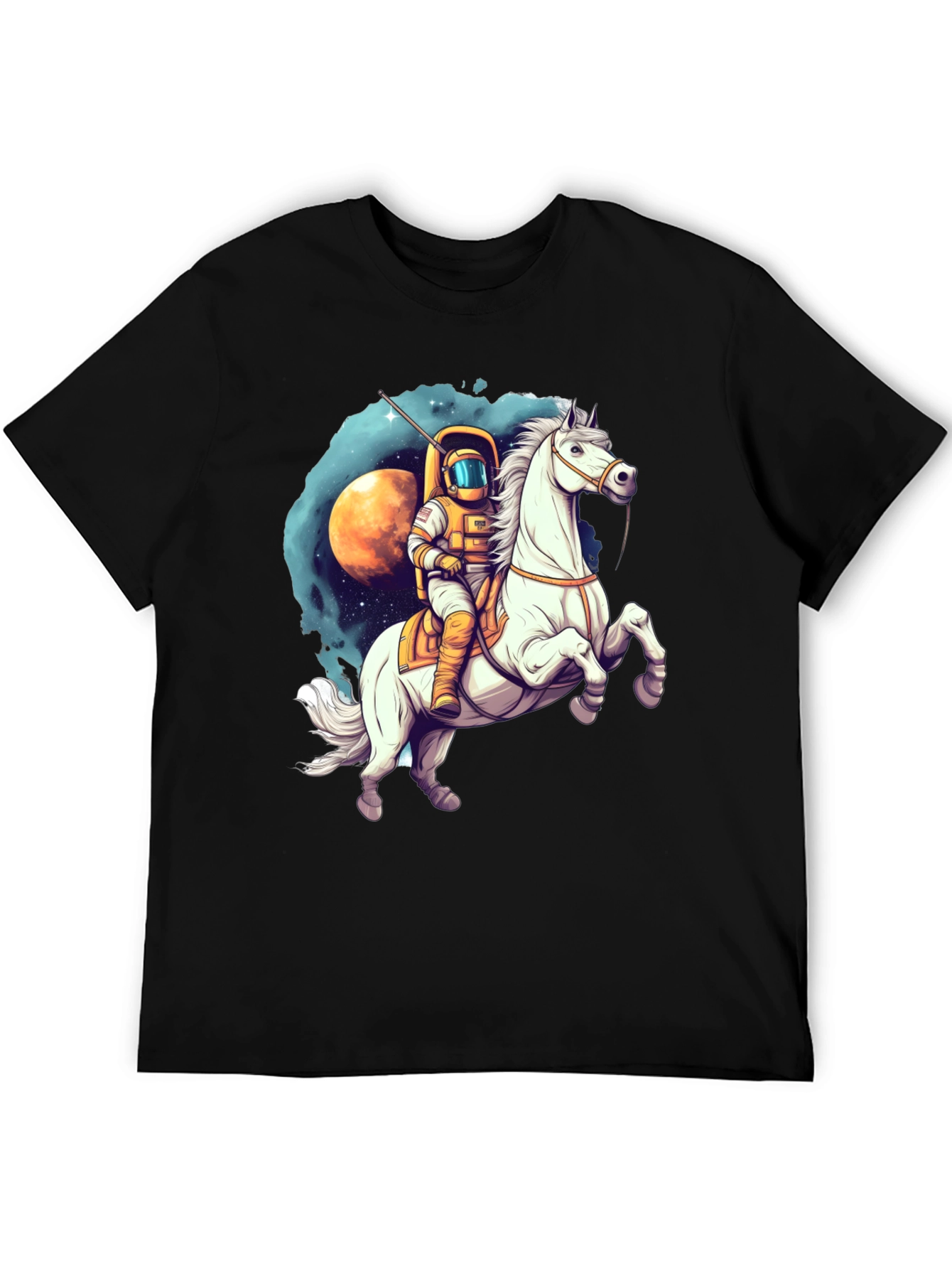 Astronaut Riding Horse T-Shirt