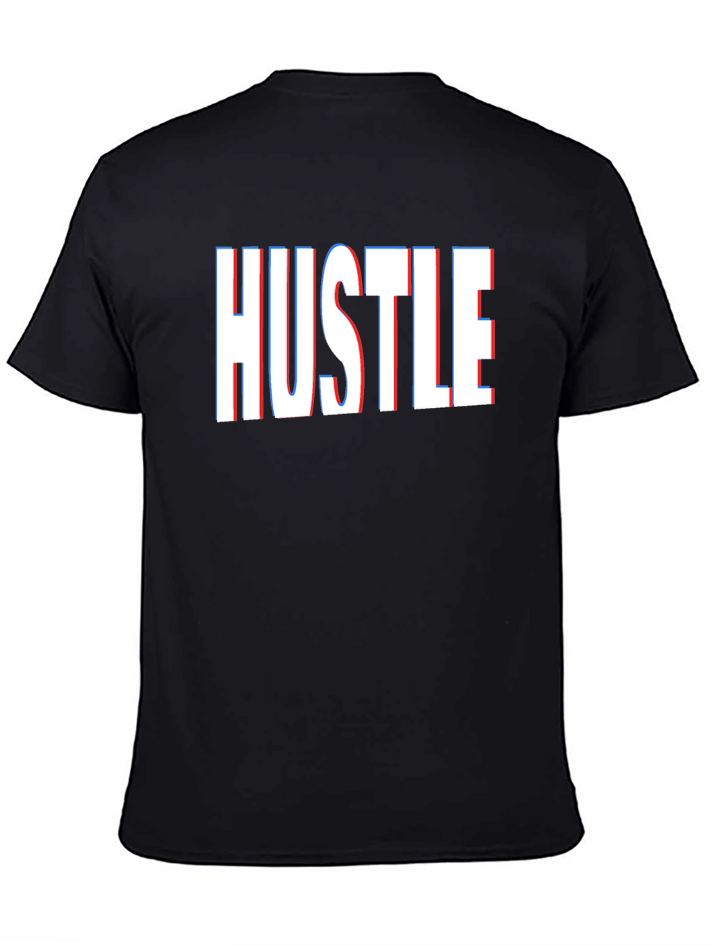 HUSTLE Graphic T-Shirt - Bold Statement Tee