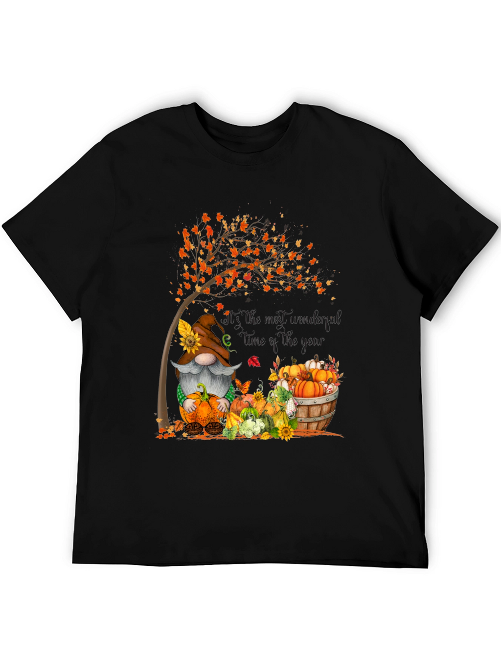 Fall Gnome T-Shirt Wonderful Time of the Year