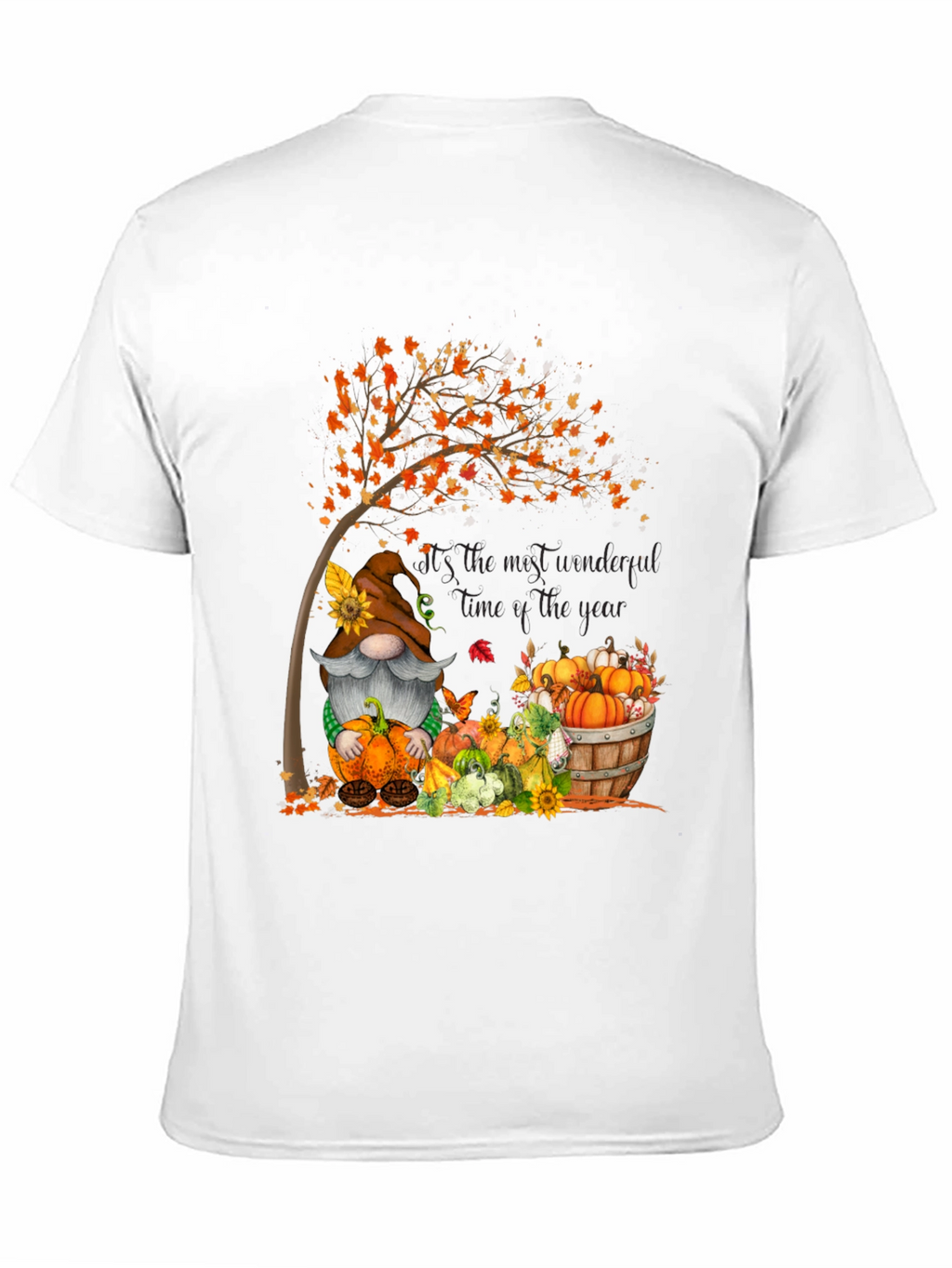 Fall Gnome T-Shirt Wonderful Time of the Year