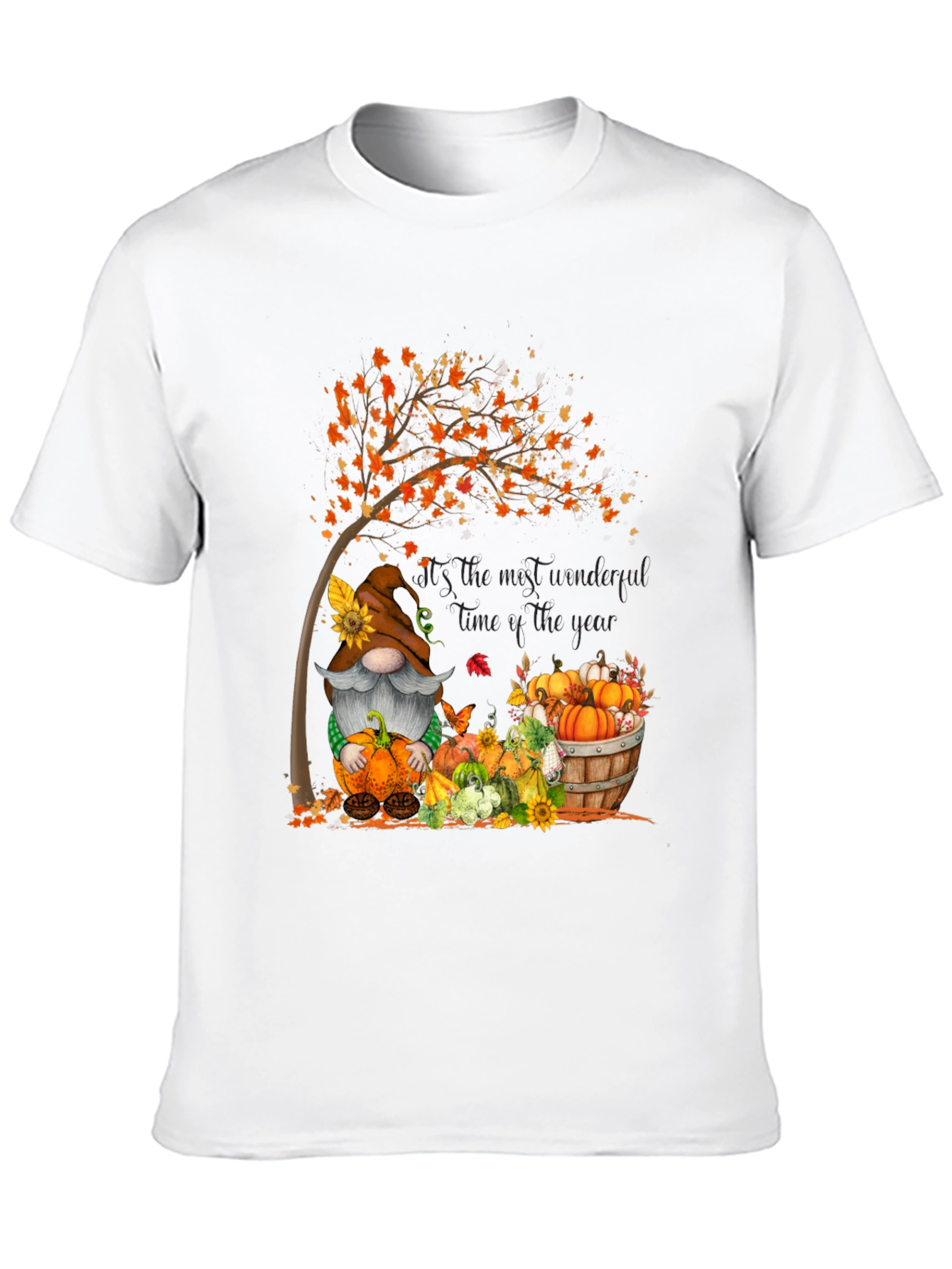 Fall Gnome T-Shirt Wonderful Time of the Year