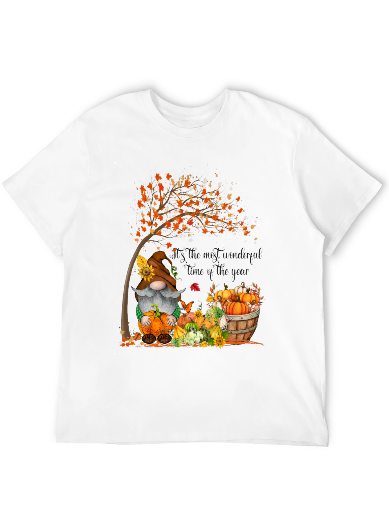 Fall Gnome T-Shirt Wonderful Time of the Year