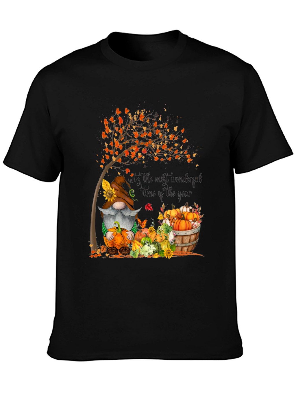 Fall Gnome T-Shirt Wonderful Time of the Year