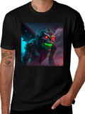 Cyberpunk Zombie T-Shirt - Unique Graphic Tee