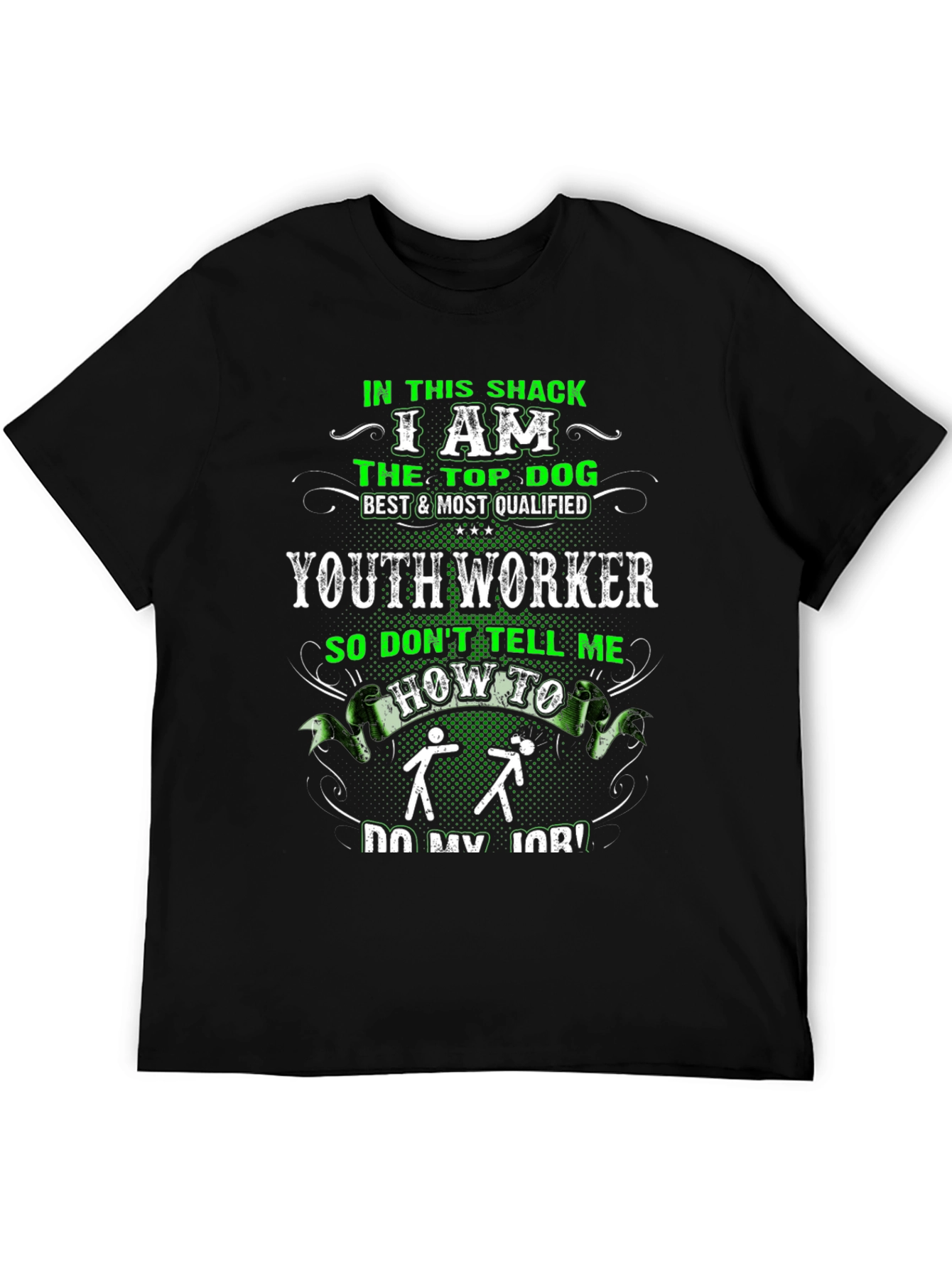 Youth Worker Graphic Tee - Top Dog Design