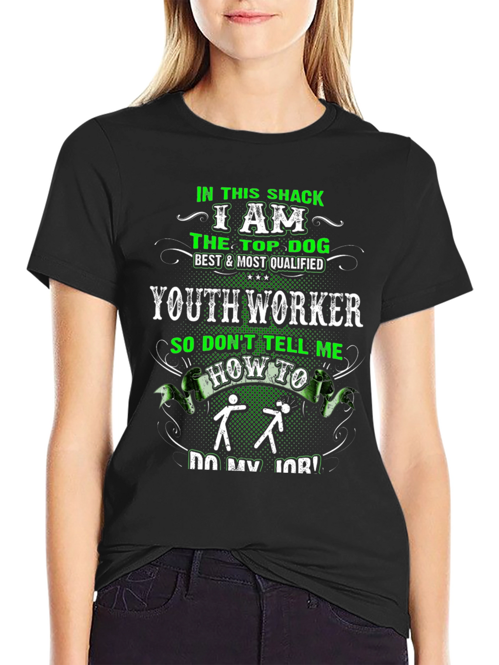 Youth Worker Graphic Tee - Top Dog Design