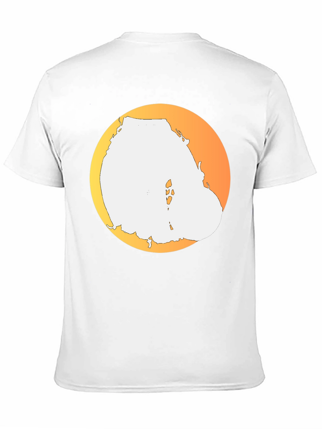 Sunset Island Tee - Black Graphic T-Shirt