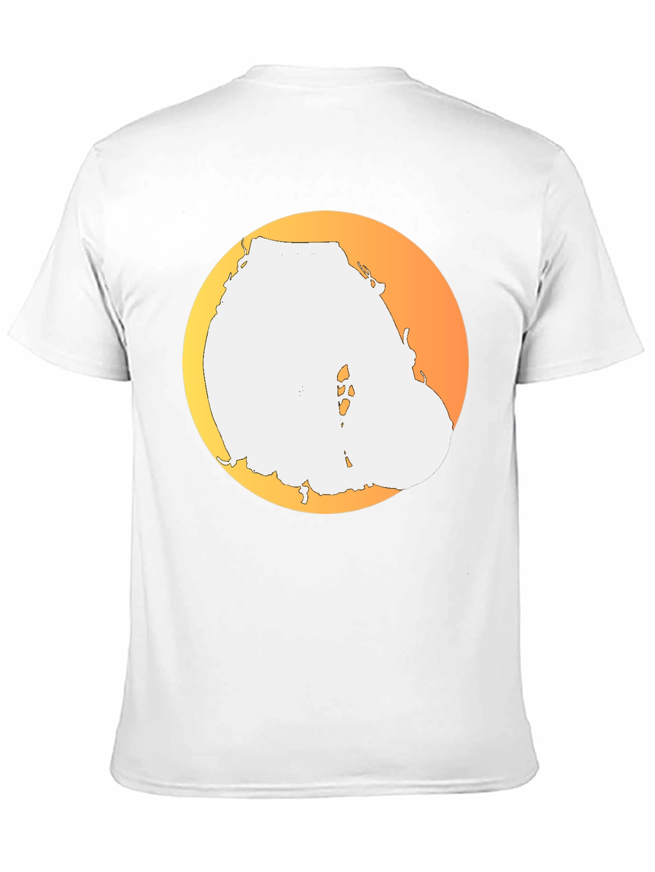 Sunset Island Tee - Black Graphic T-Shirt