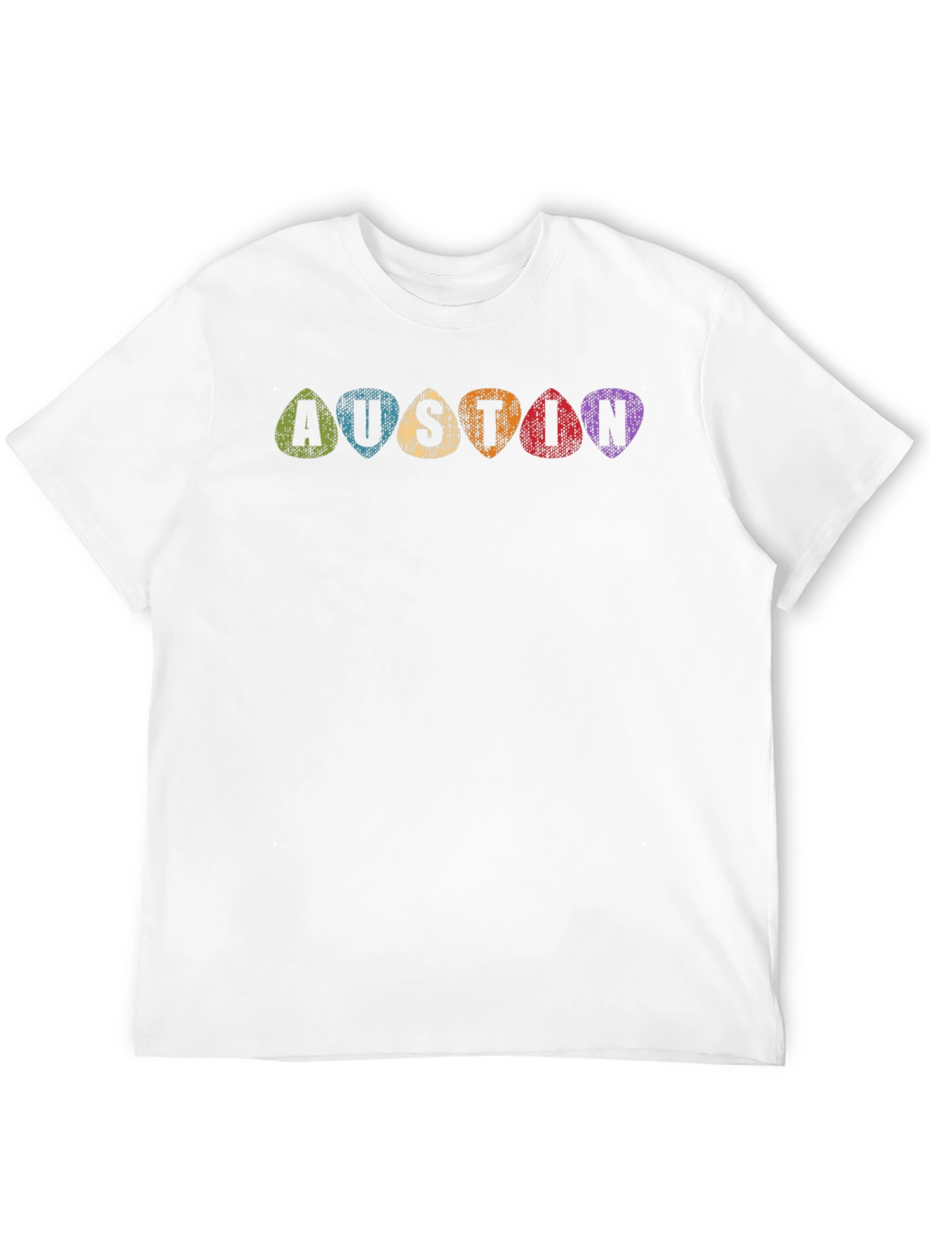 Austin Guitar Pick Tee - Music City Style