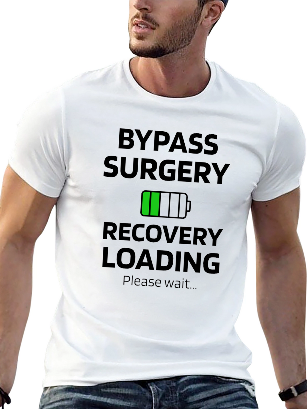 Bypass Surgery Recovery Loading T-Shirt